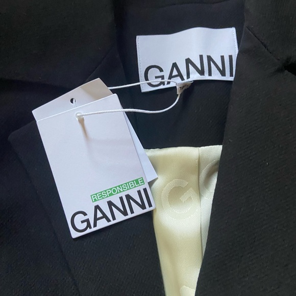 Ganni lapel blazer - Picture 5 of 6